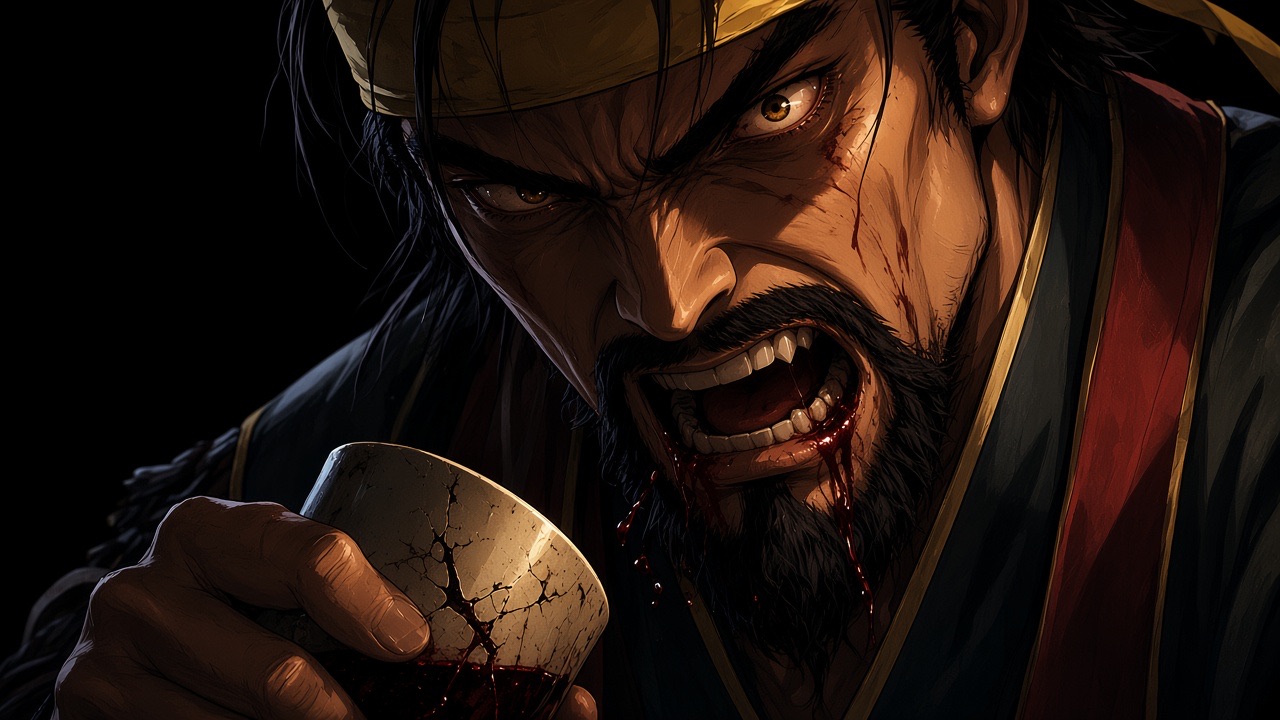 Euija roars over a cracked cup
