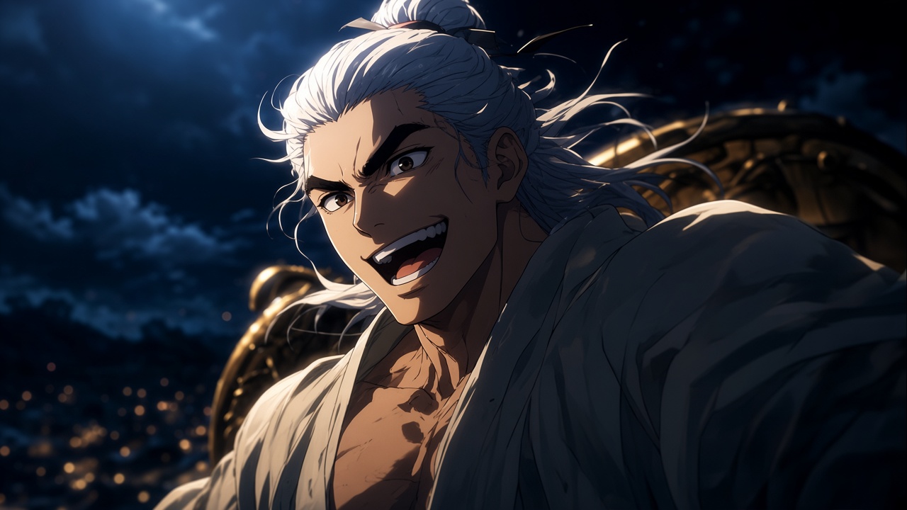 Haemosu laughing