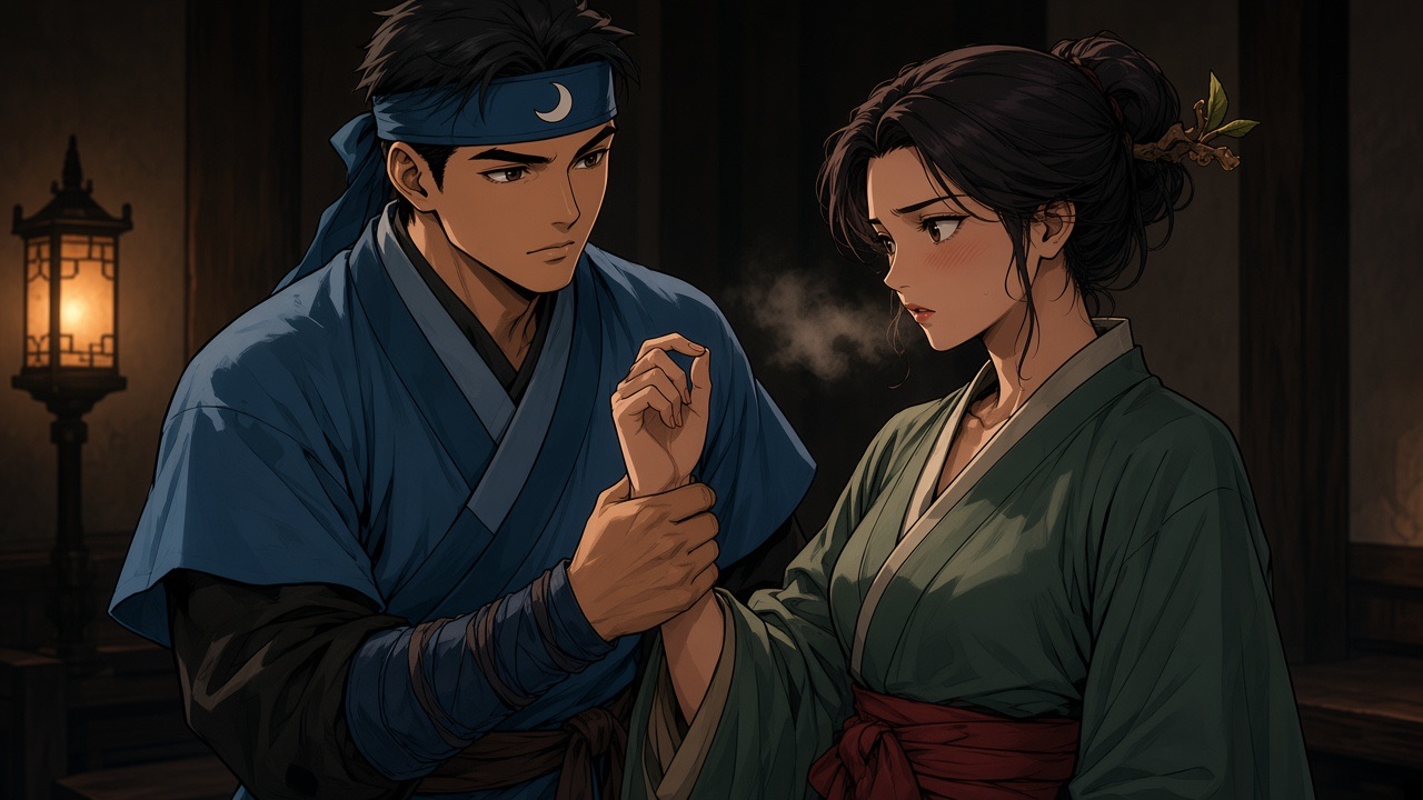 Maehwa takes Pumsuk’s hand