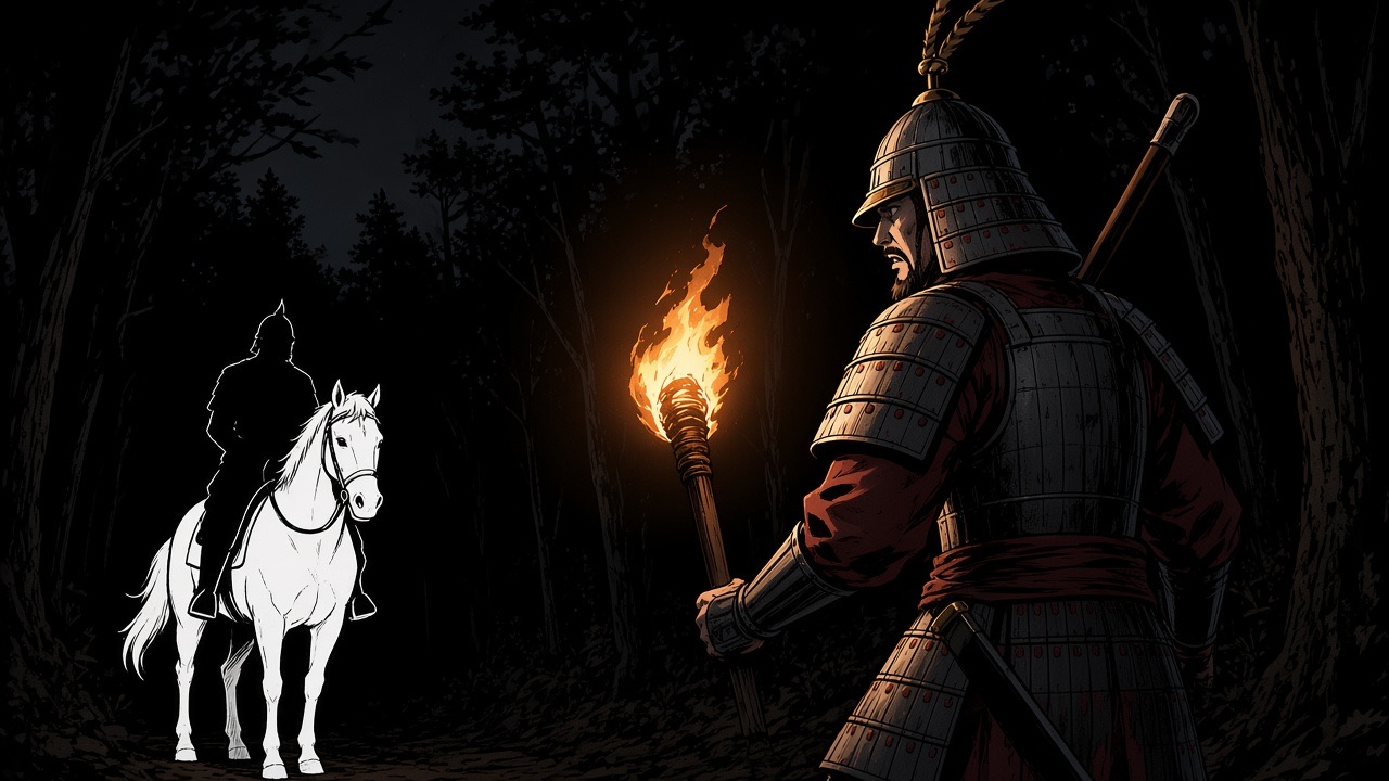 Nangbi: the white horse in the night forest