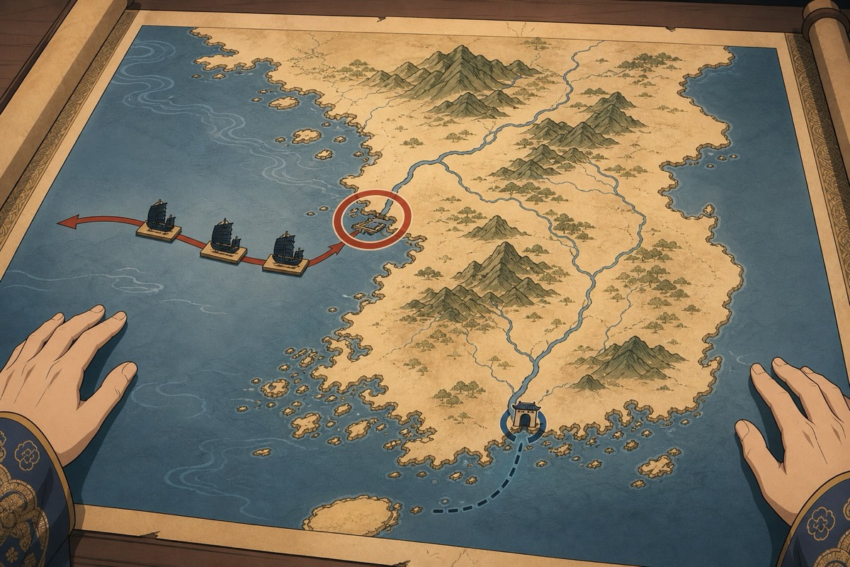 Euija's finger on the trade map — Danghang Fortress, Silla's only harbour to the Tang