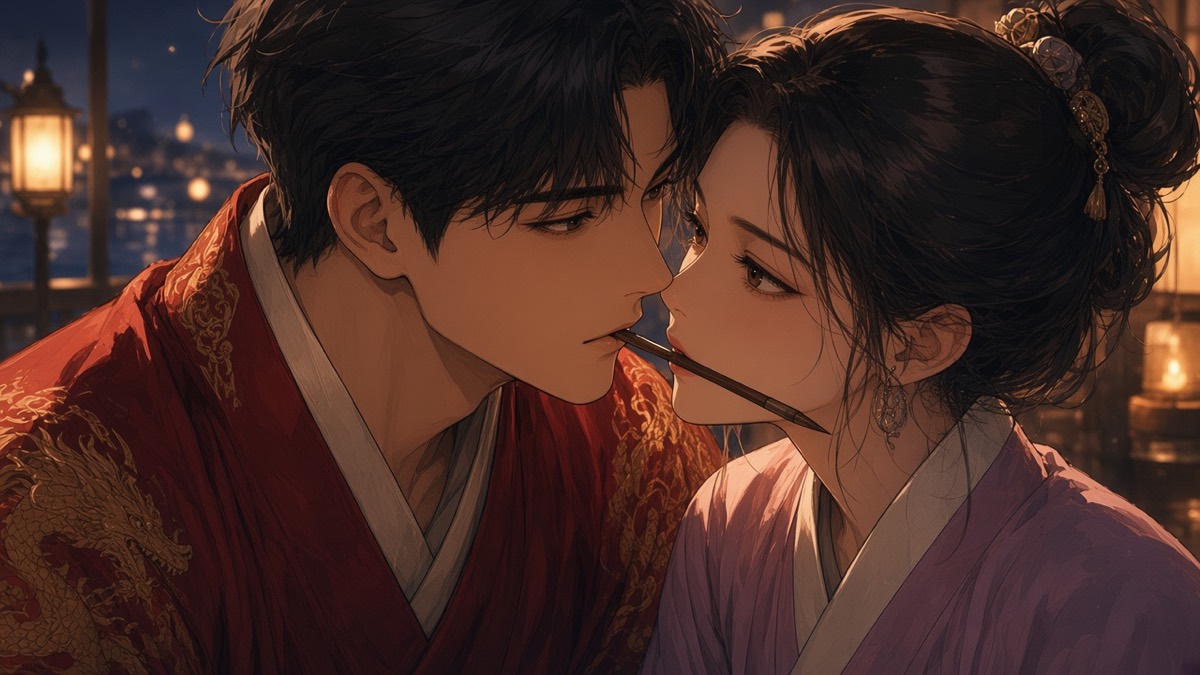 Almost-kiss: a stolen brush as a thin diagonal between Bupmin and Jahee