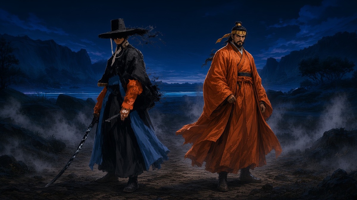 Night underworld road: Kangrim and Euija only