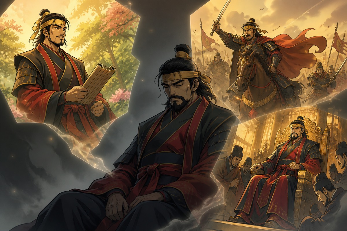 Euija's life flashing past — the bright young prince the court called the Zengzi of the East