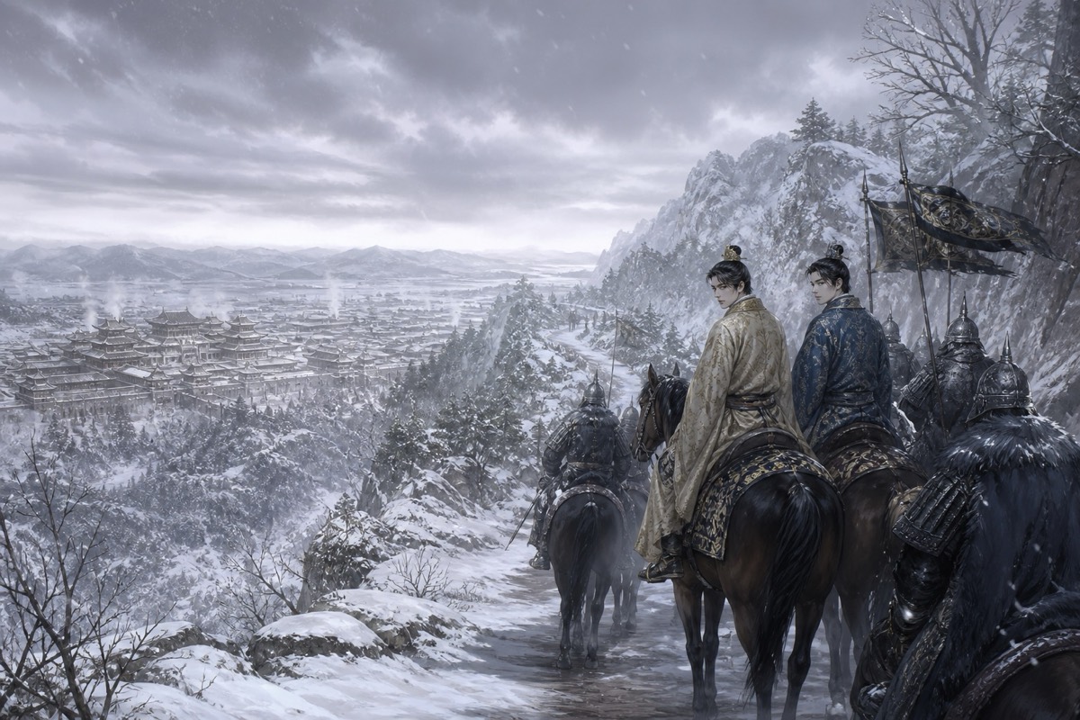 Silla hostages ride north through snow — the formative humiliation that lasts two generations