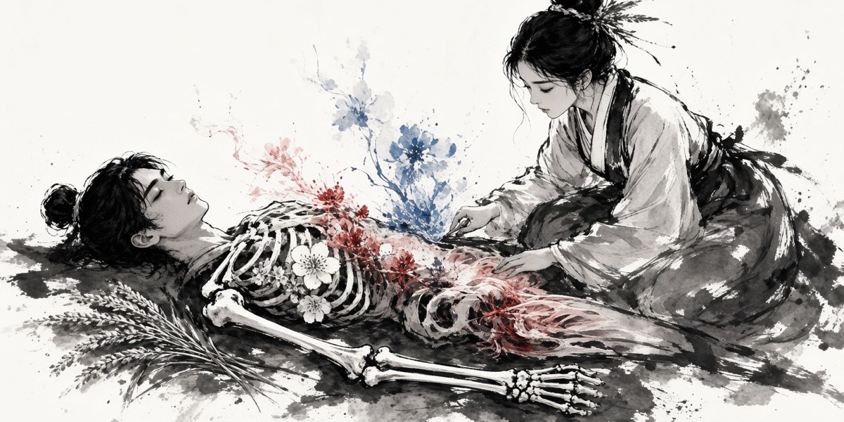 Jacheongbi puts Mun Doryeong back together bone by bone