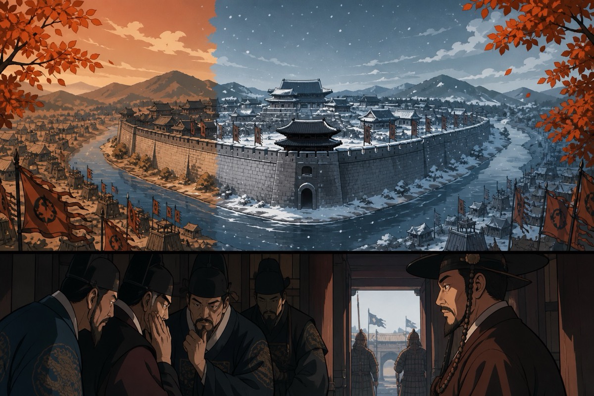 Wanggeom's gate opened from the inside — the fall of Old Joseon