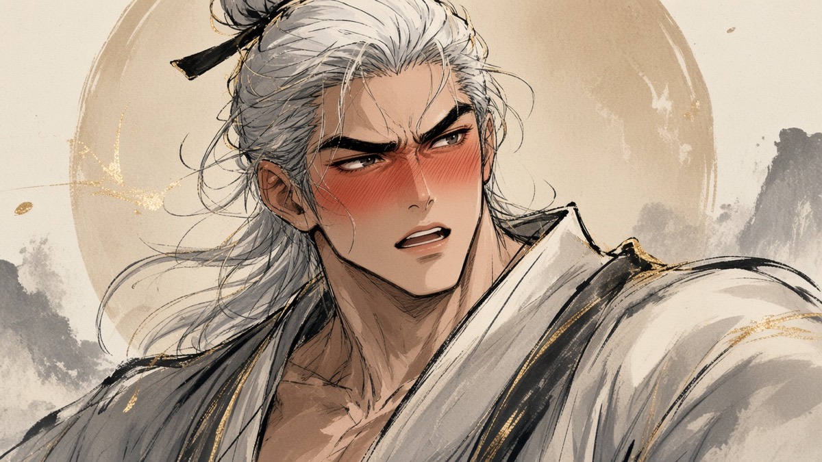 jumong-amnok-ink-flirt-he-blushes