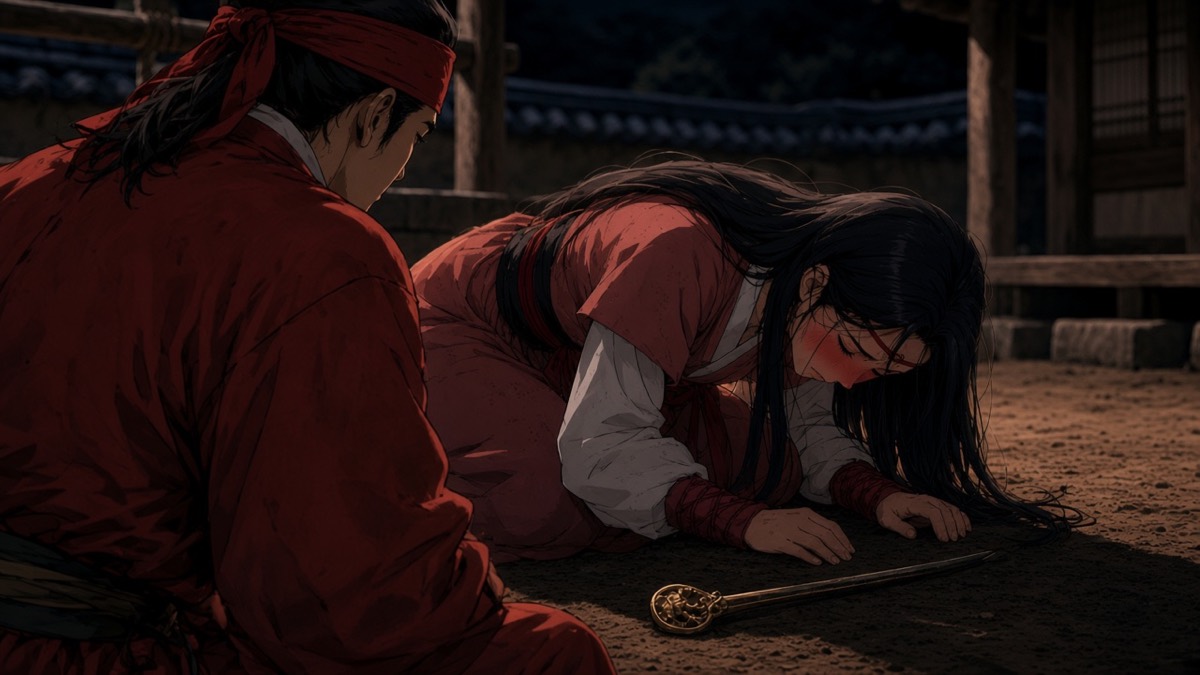 jumong-confess-he-kneels