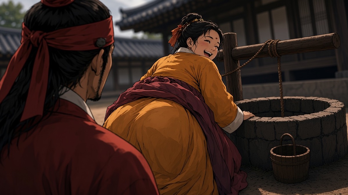 jumong-daughter-saffron-ass-back