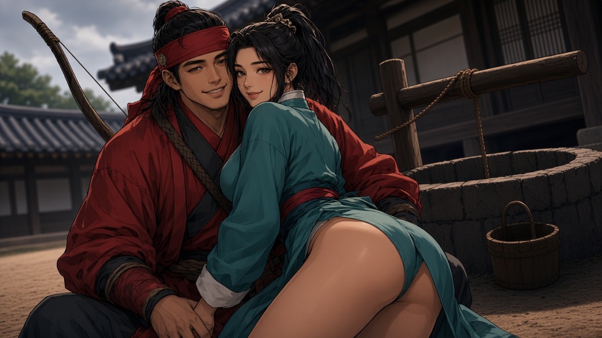 jumong-daughter-teal-ass-back