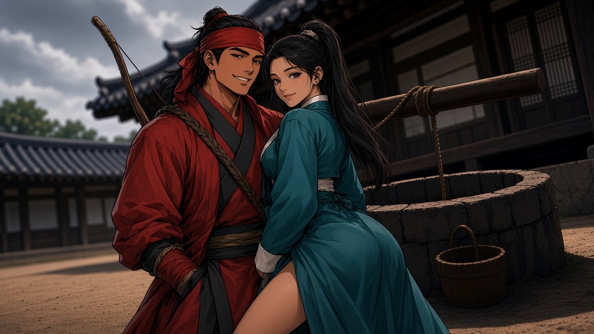 jumong-daughter-teal-lean-ass