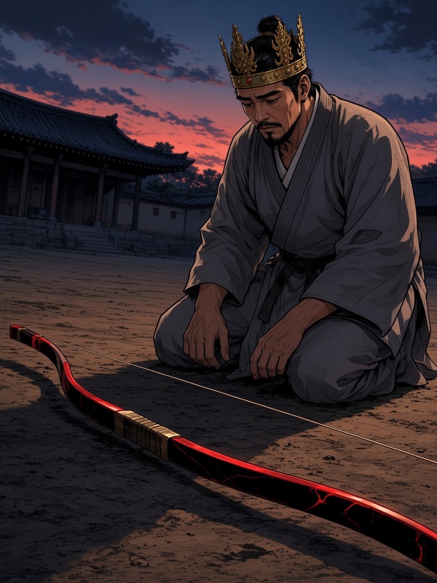 jumong-death-bow