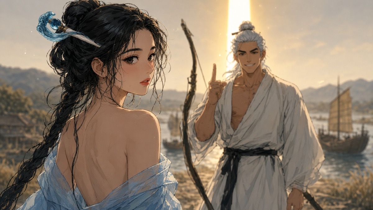 jumong-haemosu-looking-at-sun