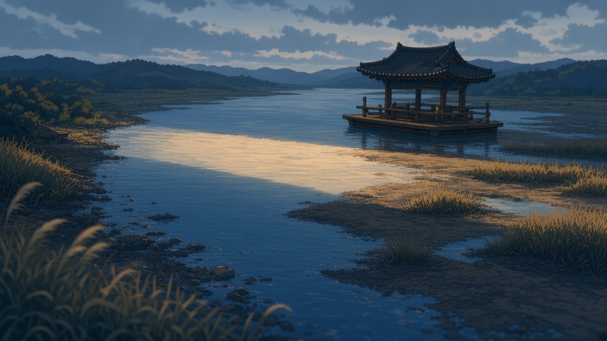 jumong-set-amnok-morning-empty