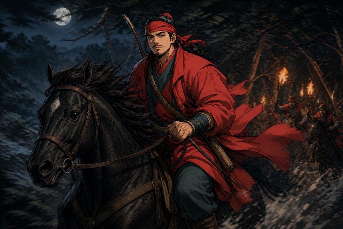 The flight from Buyeo
