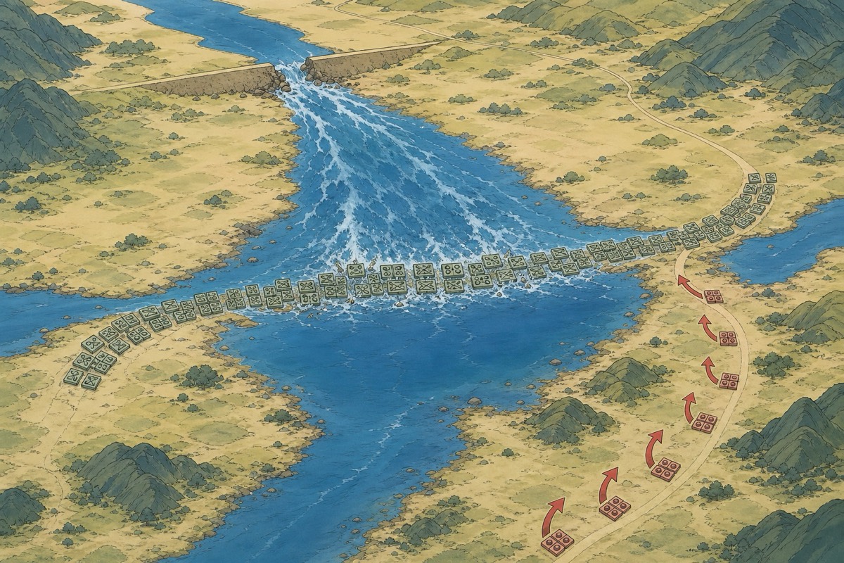 Ulchi Munduk walks alone into the Sui camp to take the enemy's measure