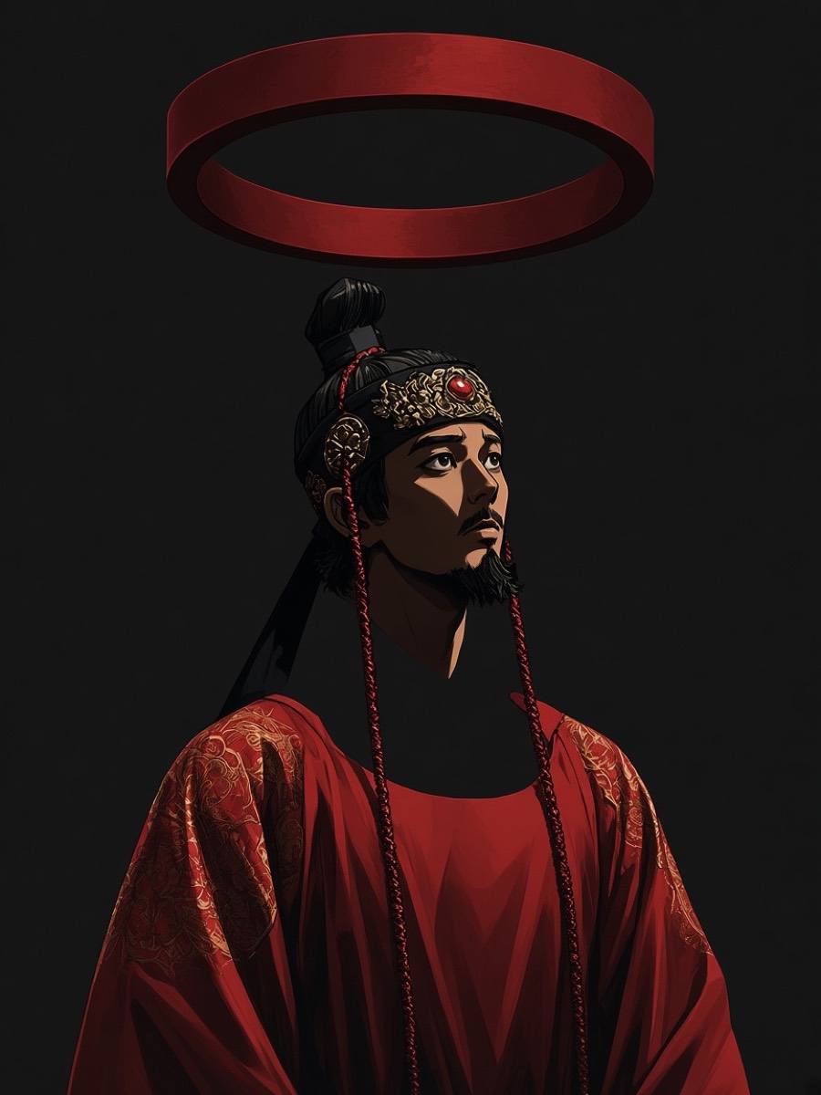 King Bojang — hollow floating ring-crown