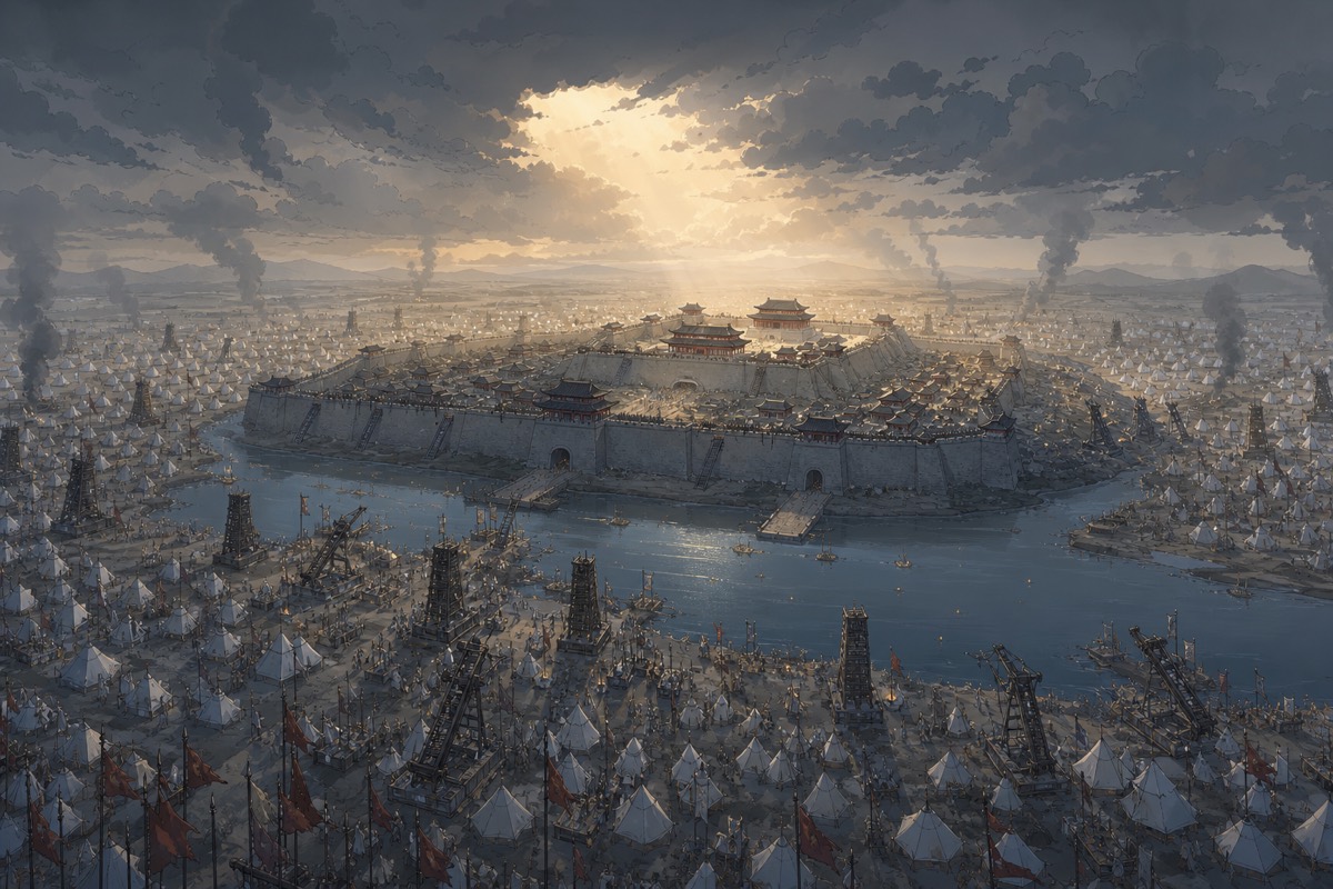 Pyongyang under final siege, 668 — the last stand of Goguryeo