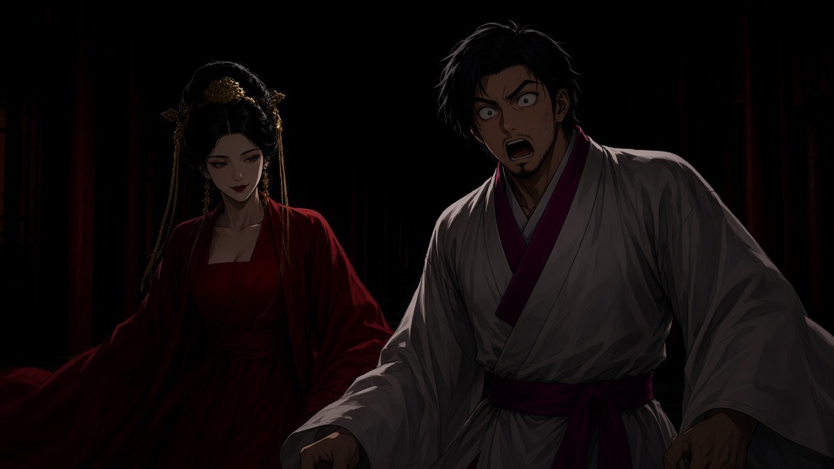 Same dark corridor: Chunchu astonished — who did you say you were